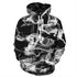 Mens Casual Scary Halloween costumes Lover Party Punk Rock Pullover Sweatshirts Streetwear - menochic